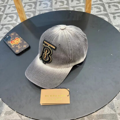 Burberry gradient denim baseball cap - Image 3