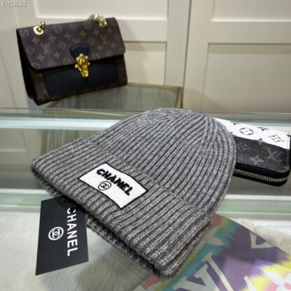 Chanel stylish and comfortable wool knitted hat - Image 2