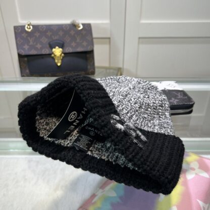 Chanel Unisex Knitted Hat - Image 2