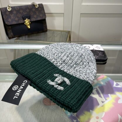 Chanel Unisex Knitted Hat - Image 2