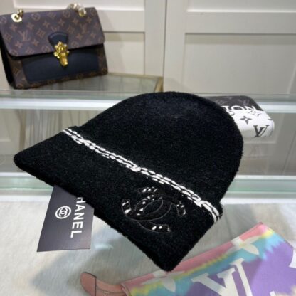 Chanel Unisex Knitted Hat - Image 2