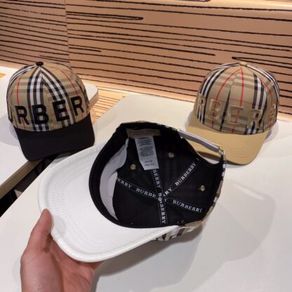 Burberry Classic Check Baseball Cap - Image 3