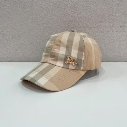 Burberry Classic Simple Check Baseball Cap - Image 3
