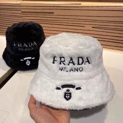 Prada velvet bucket hat - Image 2