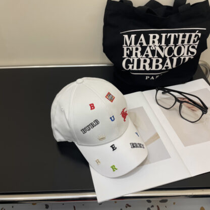 Burberry 3D Embroidered Fashion Baseball Cap - Image 3