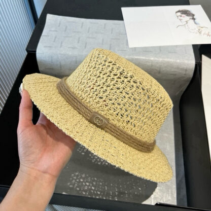 Gucci flat hat hollow sun hat - Image 2