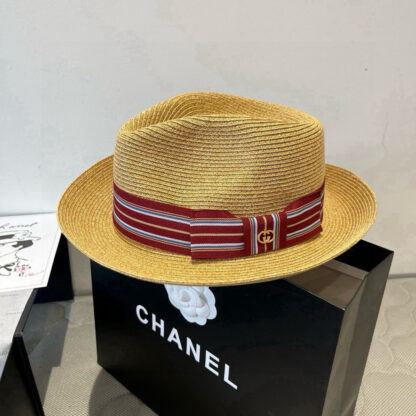 Gucci flat top hat sun hat - Image 2