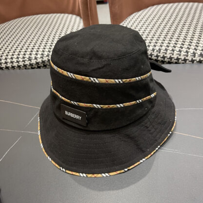 Burberry stylish simple casual bucket hat - Image 3