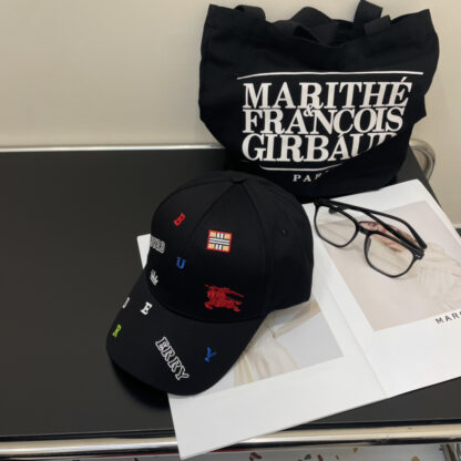 Burberry stylish 3D embroidered classic baseball cap - Image 3