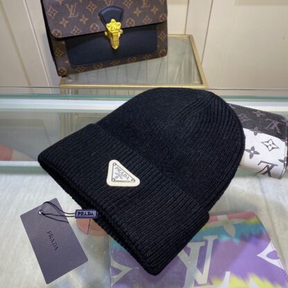 Prada Soft and Cozy Knit Beanie - Image 2