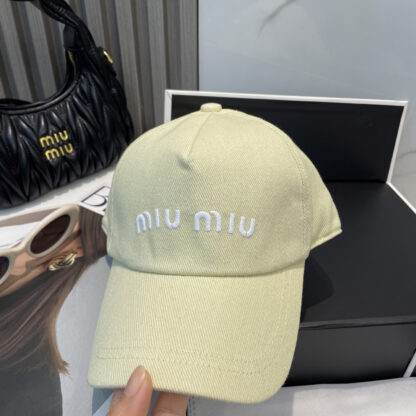 Miu Miu embroidered baseball cap - Image 3