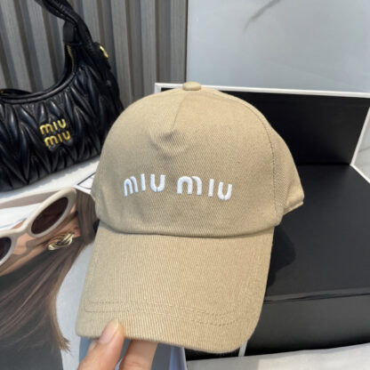 Miu Miu embroidered baseball cap - Image 3
