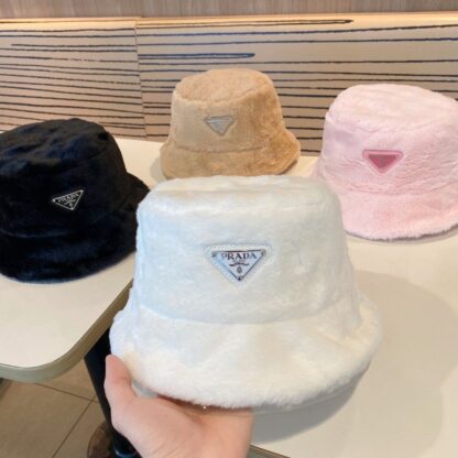 Prada velvet bucket hat - Image 2