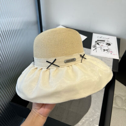 Miu Miu lantern hat visor - Image 3