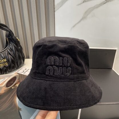 Miu Miu corduroy bucket hat - Image 3