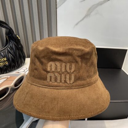Miu Miu corduroy bucket hat - Image 3