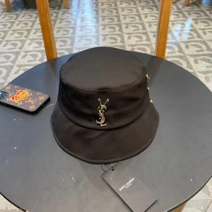 Yves Saint Laurent Spring and Summer Foldable Fashion Breathable Bucket Hat - Image 2