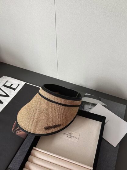 Yves Saint Laurent vintage elegant sun hat - Image 2