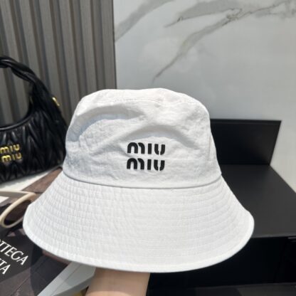 Miu Miu Simple Lightweight Bucket Hat - Image 3
