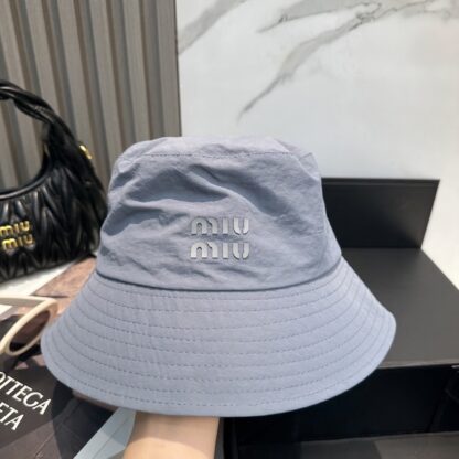 Miu Miu Simple Lightweight Bucket Hat - Image 3