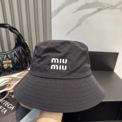 Miu Miu Simple Lightweight Bucket Hat - Image 3