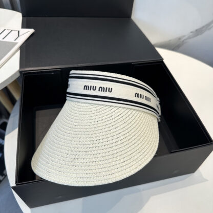 Miu Miu simple and stylish hollow hat - Image 3