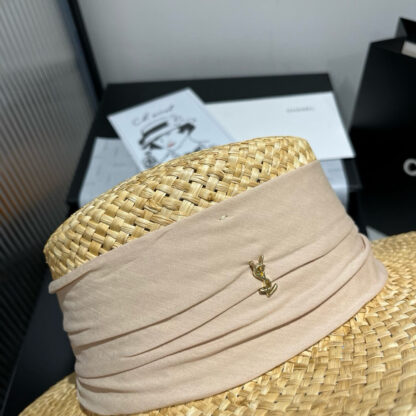 Yves Saint Laurent straw hat - Image 2