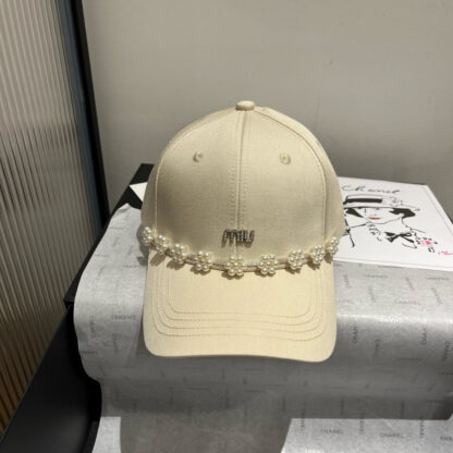 Miu Miu Exquisite Casual All-match Baseball Cap - Image 2
