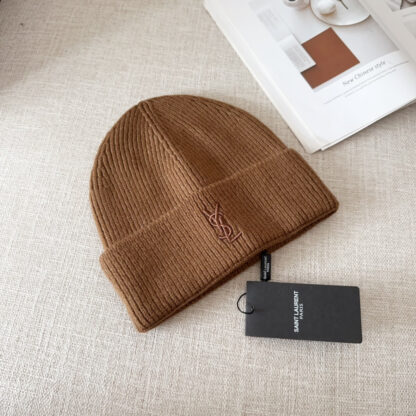 Yves Saint Laurent knitted hats for men and women - Image 2