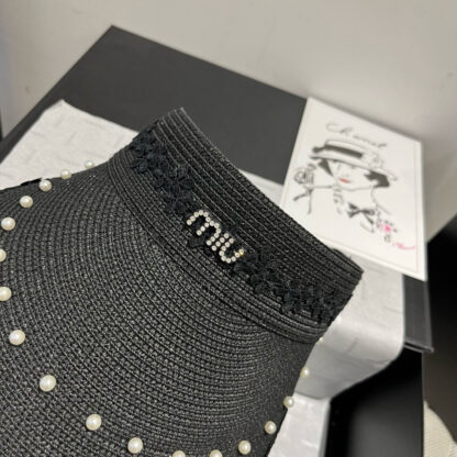 Miu Miu hollow headband sun hat - Image 3
