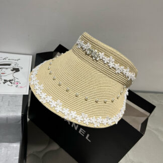 Miu Miu hollow headband sun hat
