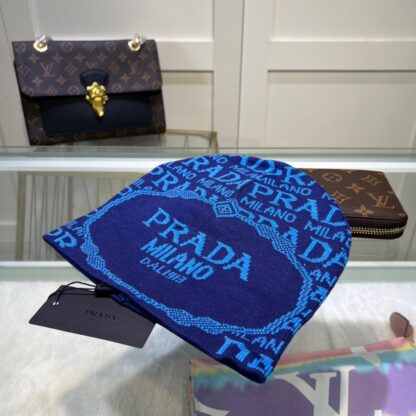 Prada wool blend knitted hat - Image 2
