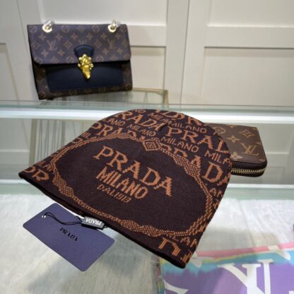 Prada wool blend knitted hat - Image 2