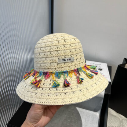 Miu Miu Lace Basin Hat - Image 3