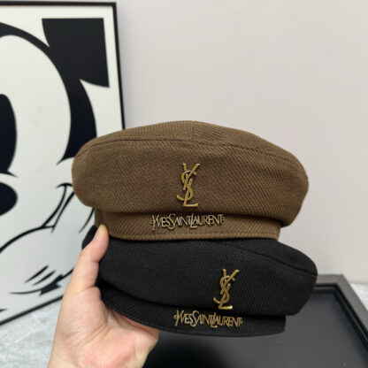 Yves Saint Laurent stylish all-match beret - Image 2
