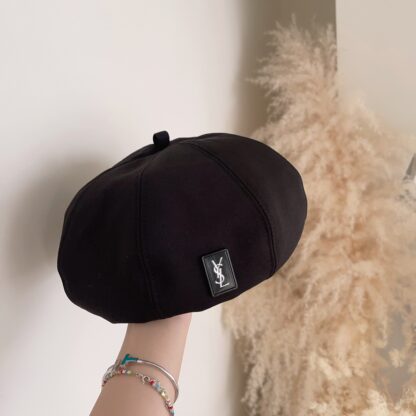 Yves Saint Laurent stylish all-match beret - Image 2