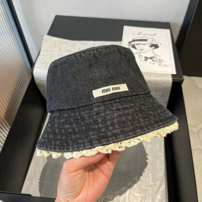 Miu Miu denim bucket hat - Image 3