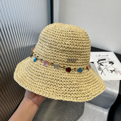 Miu Miu Straw Beach Sunhat - Image 3