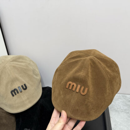 Miu Miu Fashion All-match Front Hat - Image 3