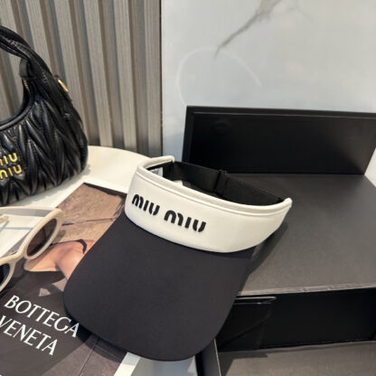 Miu Miu new ice silk hollow hat - Image 3