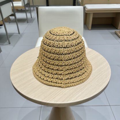 Prada knitted hollow bucket hat - Image 2