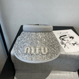 Miu Miu new hollow top sun hat