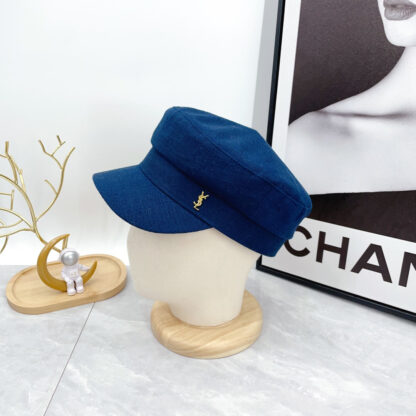 Yves Saint Laurent new duckbill military cap - Image 2