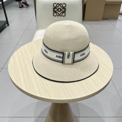 Miu Miu new raffia hat - Image 3