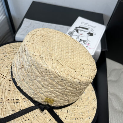 Miu Miu new flat hat straw hat - Image 3