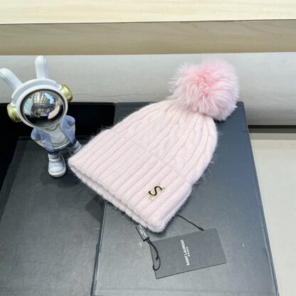 Yves Saint Laurent wool-blend knitted hat - Image 2