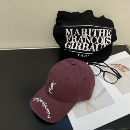 Yves Saint Laurent early spring new simple baseball cap - Image 2