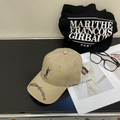 Yves Saint Laurent early spring new simple baseball cap - Image 2