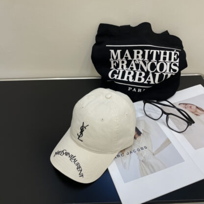 Yves Saint Laurent early spring new simple baseball cap - Image 2