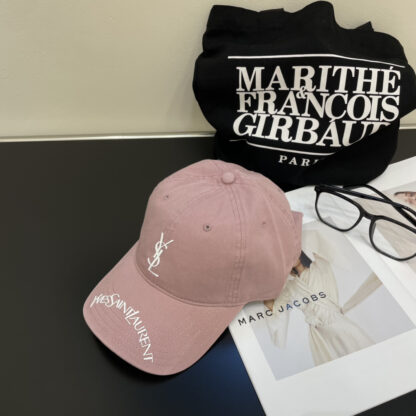 Yves Saint Laurent early spring new simple baseball cap - Image 2